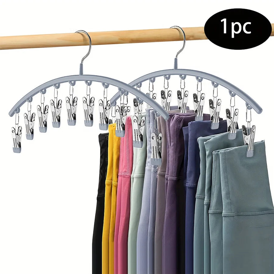 Multi Clip Closet Storage Hanger