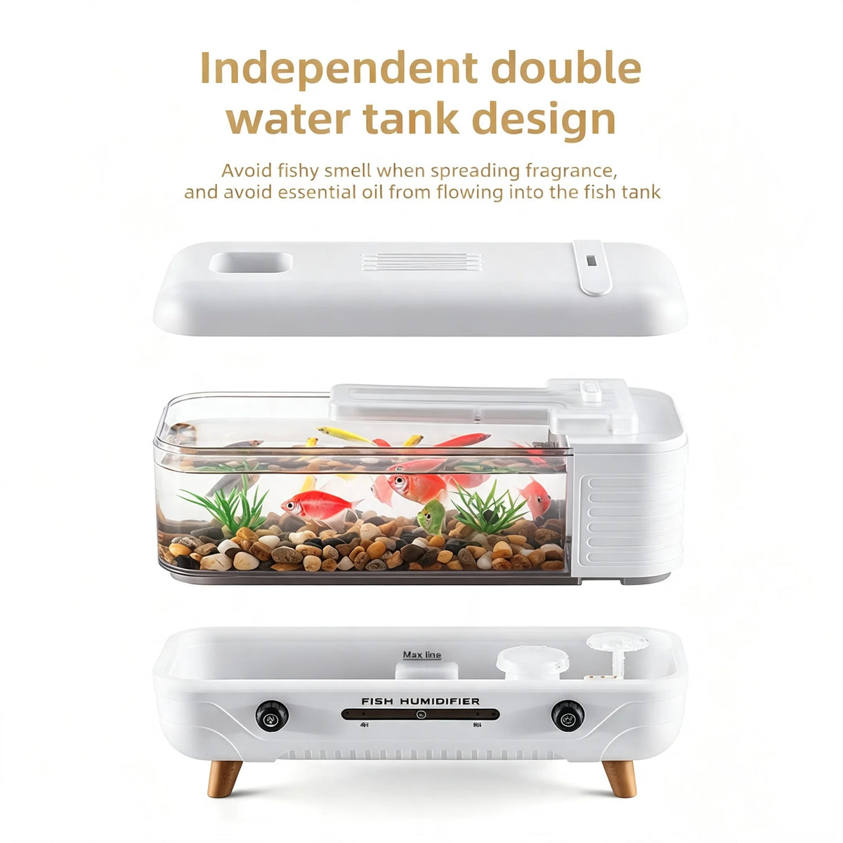 Fish Tank Ultrasonic Aroma Humidifier
