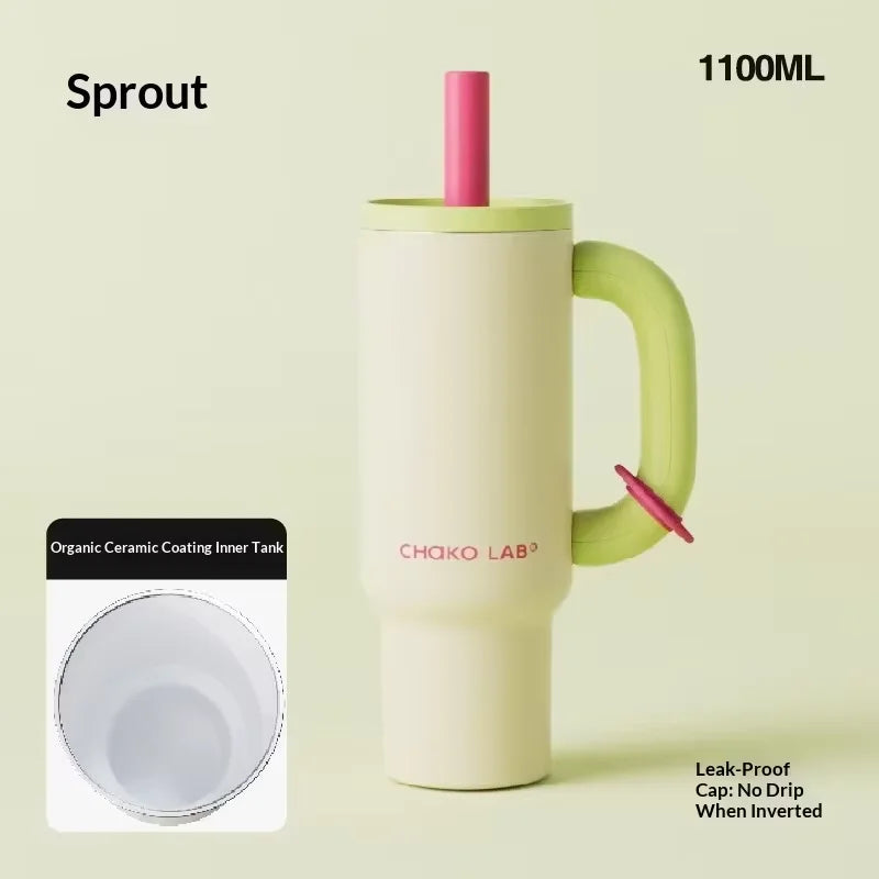 Aesthetic Insulated Coffee Tumbler