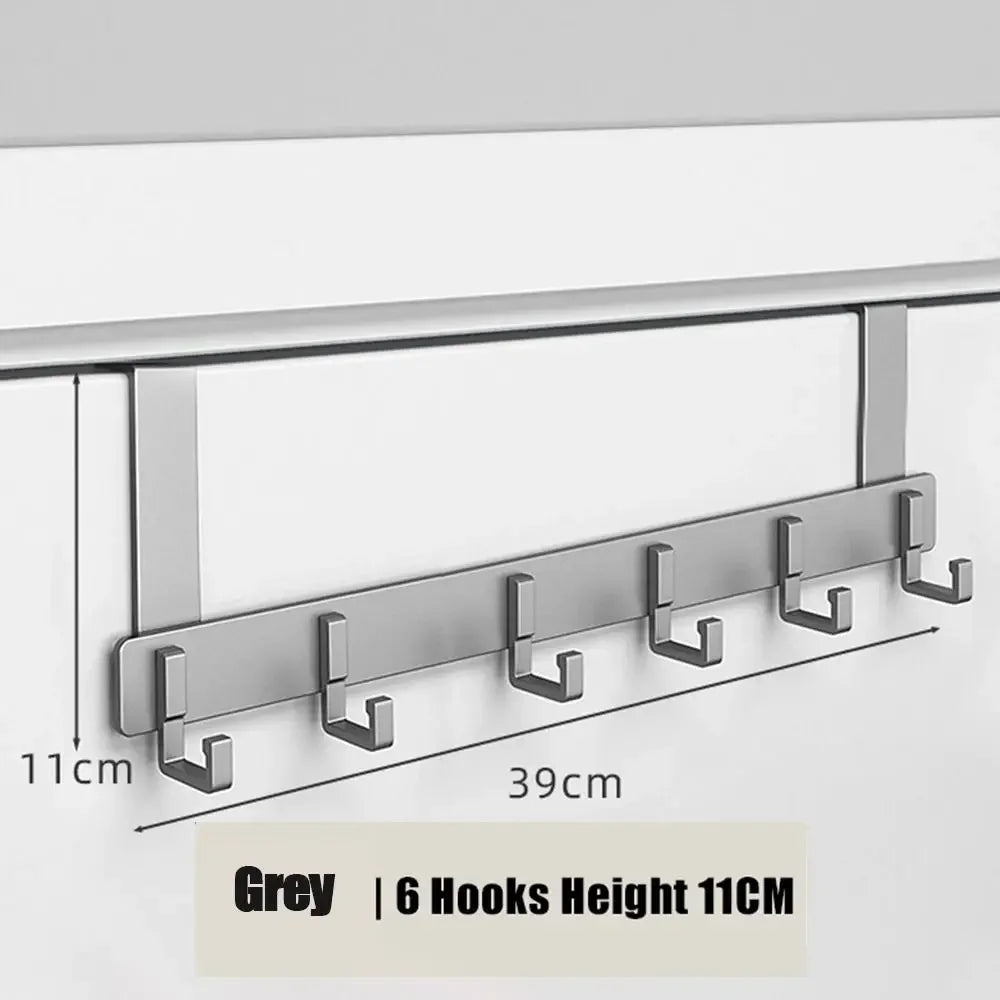 Over Door Six Hook Organizer