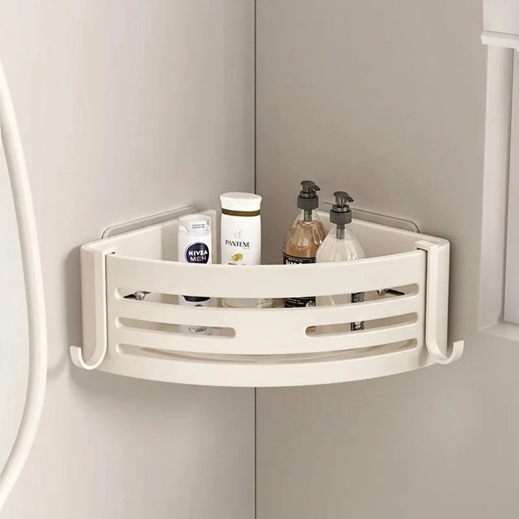 Adhesive Wall Mounted Bathroom Shelf