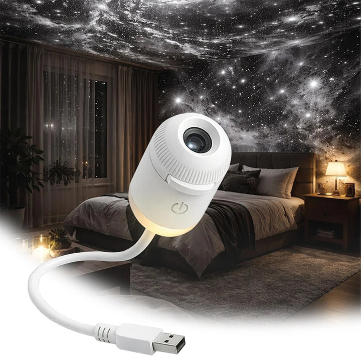 Mini Galaxy Star Projector Nightlight
