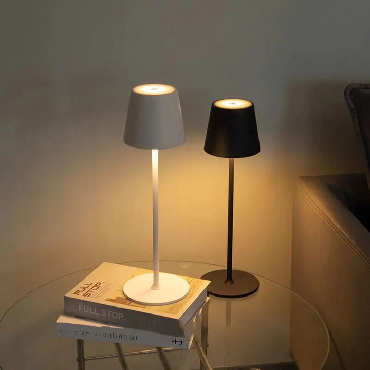 Rechargeable Retro Touch Table Lamp