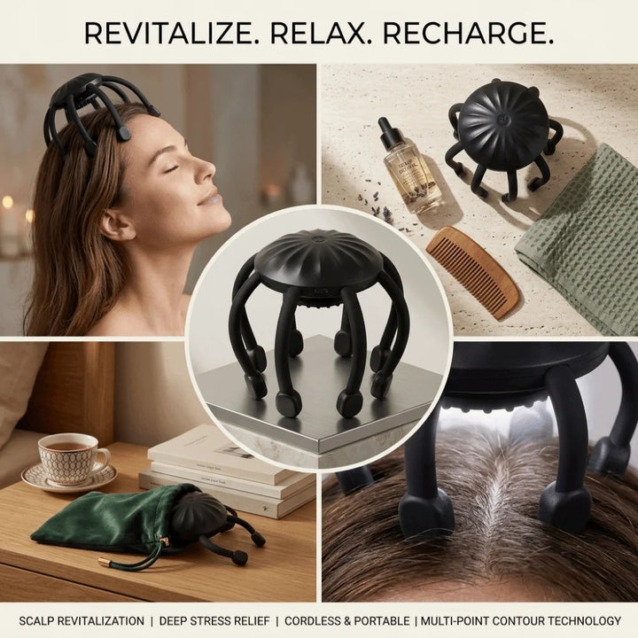 Electric Vibrating Scalp Massager