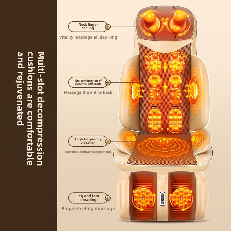 Full Body Shiatsu Massage Mattress