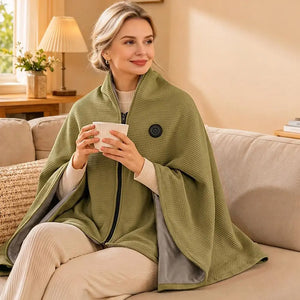 Heated Wearable Blanket Shawl