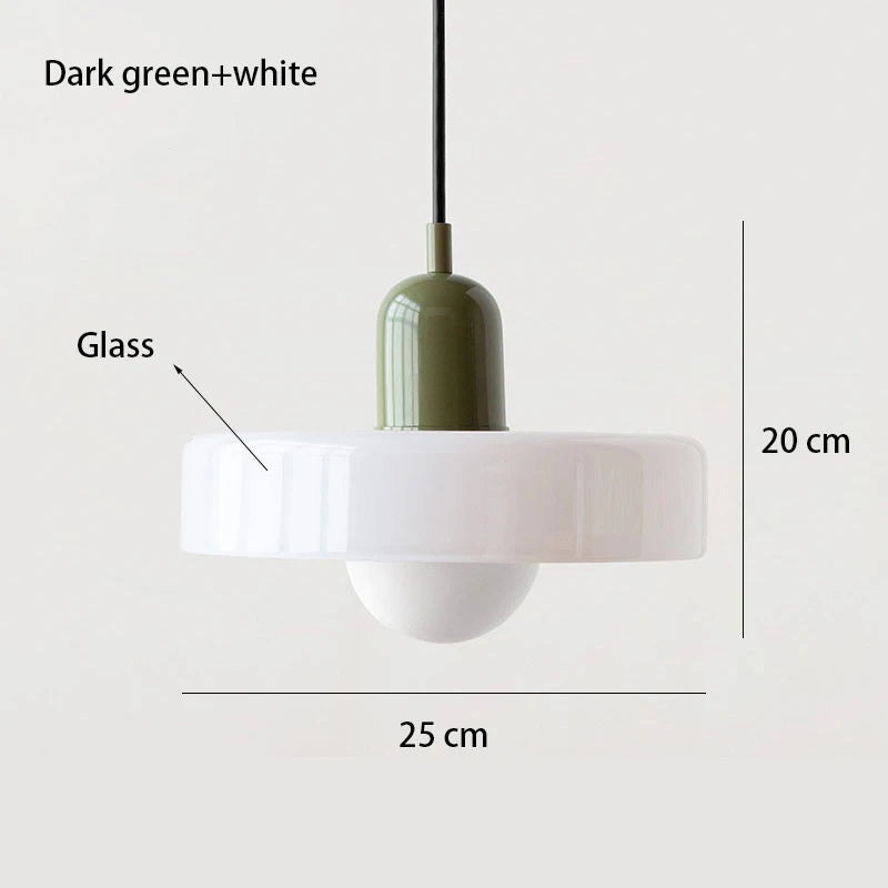 Nordic Retro Glass Chandelier Lighting