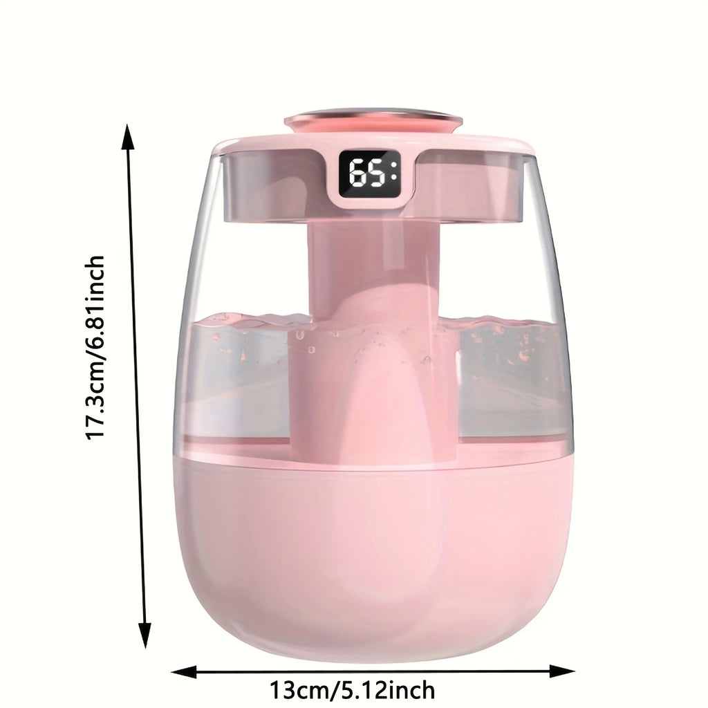 Double spray large capacity multi-color humidifier household bedroom office gift desktop ornament large fog volume number humidi