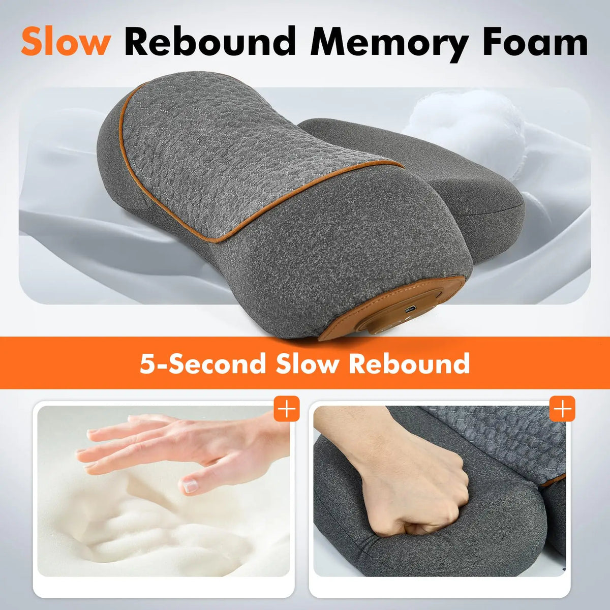 Heated Neck Shoulder Massage Pillow