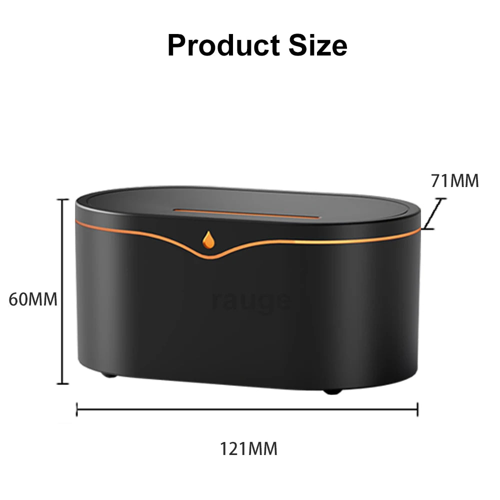 Mini Flame Aroma Humidifier Diffuser