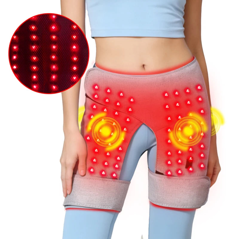 Red Light Heated Abdominal Massage Shorts