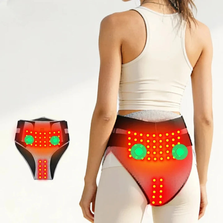 Red Light Heated Abdominal Massage Shorts