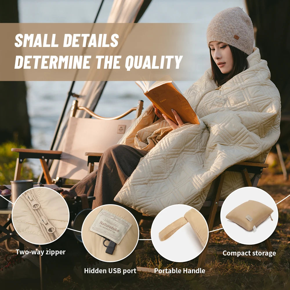 USB Heated Camping Sleeping Blanket